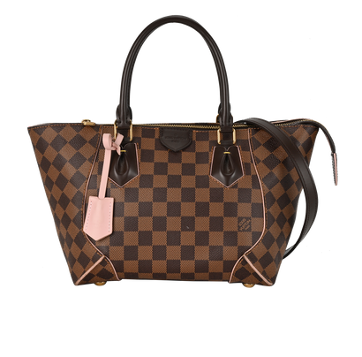 Caissa, &pound;750, Handbags, Brown, Canvas, Front view